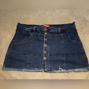 UNIONBAY Dark Blue Denim Skirt